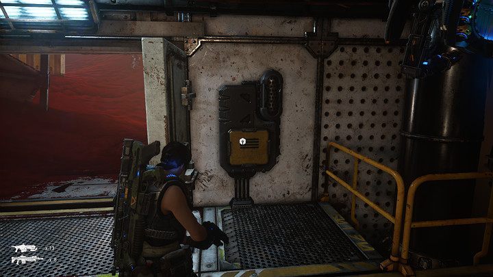 There is a locked door on your right - Chapter 3 - Some Assembly Required | Gears 5 Walkthrough - Act III - Gears 5 Guide