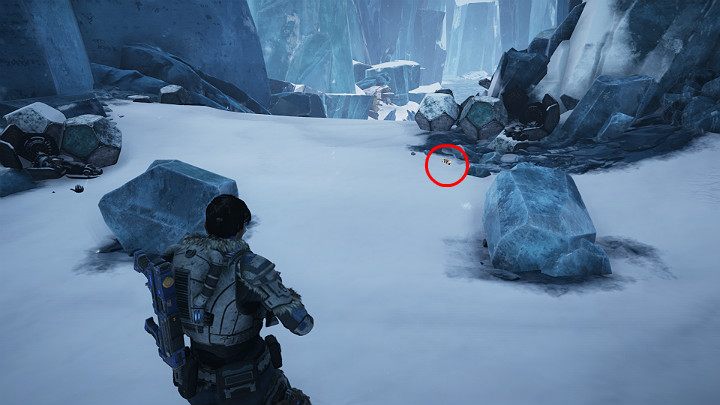 Another component lies near the drop pods - Act 2 Chapter 4 - The Source of It All | Gears 5 Walkthrough - Act II - Gears 5 Guide