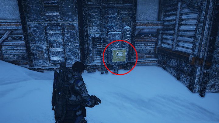 Go around the substation, the next component is on the right of the building - Act 2 Chapter 4 - The Source of It All | Gears 5 Walkthrough - Act II - Gears 5 Guide