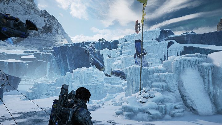 Condor crash site is along the way - Act 2 Chapter 4 - The Source of It All | Gears 5 Walkthrough - Act II - Gears 5 Guide
