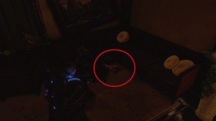Another collectible is in a small niche on the left - A lost plush horse - Act 1 Chapter 4 - The Tides Turn | Gears 5 Walkthrough - Act I - Gears 5 Guide