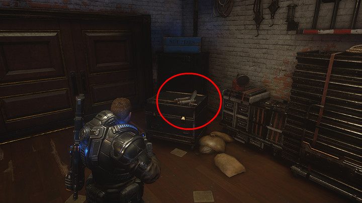 At the end of the room, you will find another collectible - Prop - a scroll with Kanon Octus - Act 1 Chapter 4 - The Tides Turn | Gears 5 Walkthrough - Act I - Gears 5 Guide