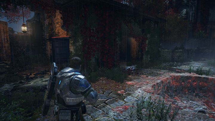 There will be another collectible in this building. - Act 3:3 - At the Doorstep | Walkthrough - Walkthrough - Gears of War 4 Game Guide