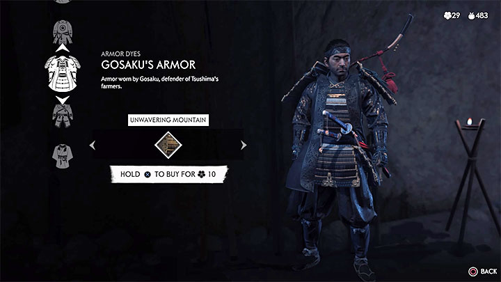 Ghost Of Tsushima New Game Plus Armor Dyes