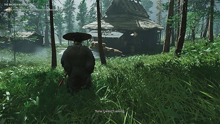 You can start this quest after completing The Warriors Code main quest - Ghost of Tsushima: The Broken Blacksmith walkthrough - Act 1 - Ghost of Tsushima Guide, Walkthrough