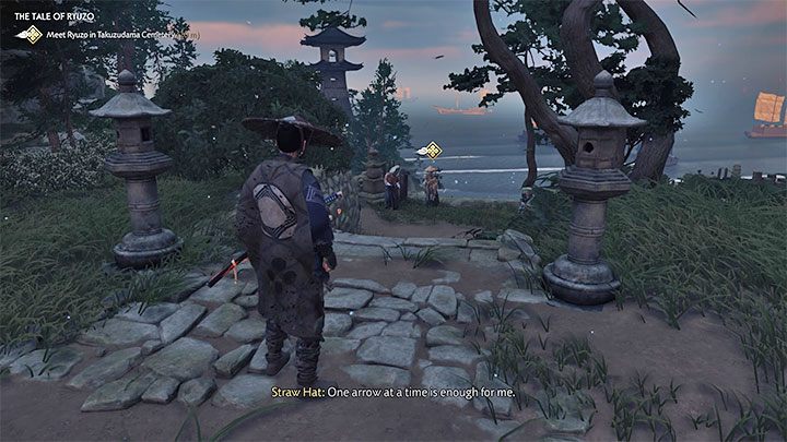 This mission can be picked up after completing another story quest - Blood on the Grass - Ghost of Tsushima: The Tale of Ryuzo walkthrough - Act 1 - Ghost of Tsushima Guide, Walkthrough