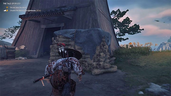 There are not many Mongols in the fort and they are far apart - Ghost of Tsushima: The Tale of Ryuzo walkthrough - Act 1 - Ghost of Tsushima Guide, Walkthrough