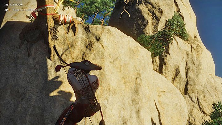 Here youll use the Grapple Hook for the first time - Ghost of Tsushima: The Iron Hook walkthrough - Act 1 - Ghost of Tsushima Guide, Walkthrough