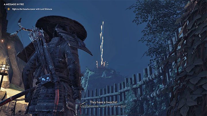 A short cut-scene show the Mongols operating the hwacha launcher - Ghost of Tsushima: A Message In Fire walkthrough - Act 2 - Ghost of Tsushima Guide, Walkthrough