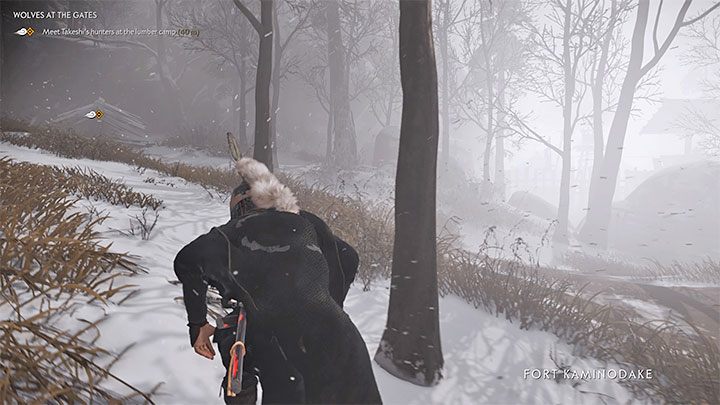 Head south once again, but this time you only need to travel half the distance - Ghost of Tsushima: Wolves at the Gates walkthrough - Act 3 - Ghost of Tsushima Guide, Walkthrough