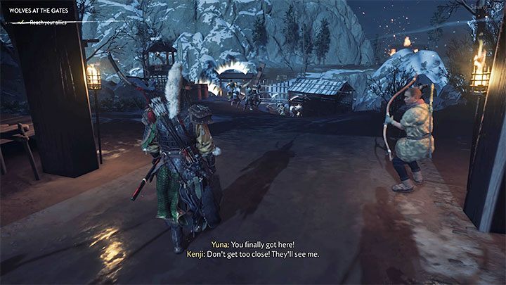 Move to the next part of the fort - Ghost of Tsushima: Wolves at the Gates walkthrough - Act 3 - Ghost of Tsushima Guide, Walkthrough