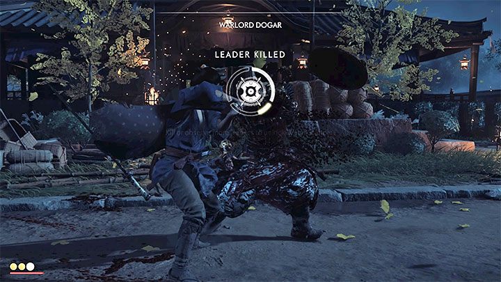 Leaders (larger, stronger opponents) appear during almost every large battle or in areas occupied by major enemy forces - Ghost of Tsushima: Beginners guide and tips - Basics - Ghost of Tsushima Guide, Walkthrough