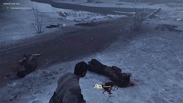 Youll find more dead bodies in the area - Ghost of Tsushima: Honor and Ash walkthrough - Act 3 - Ghost of Tsushima Guide, Walkthrough