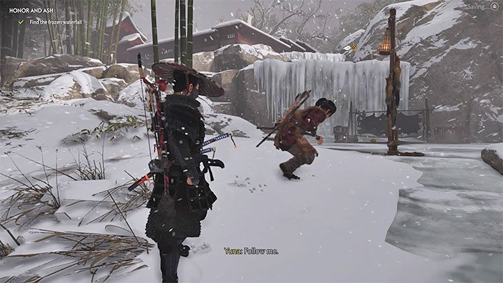 After winning the battle, go with Yuna to the Jogaku Temple in which the defeated opponents were residing - Ghost of Tsushima: Honor and Ash walkthrough - Act 3 - Ghost of Tsushima Guide, Walkthrough