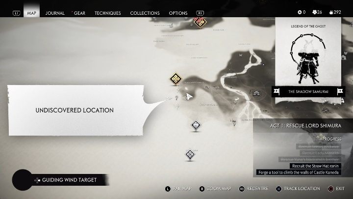 Location: Kishi Grasslands - Ghost of Tsushima: Mongol Camps, Izuhara Region secrets map - Izuhara Region - Ghost of Tsushima Guide, Walkthrough
