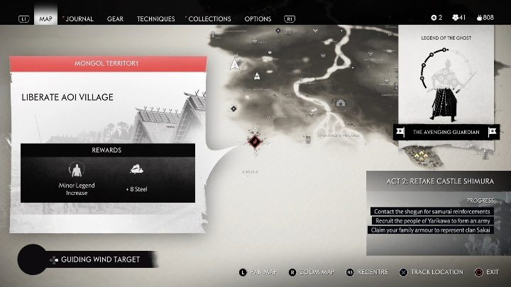 How to unlock: Complete A New Horizon main story mission - Ghost of Tsushima: Mongol Camps, Izuhara Region secrets map - Izuhara Region - Ghost of Tsushima Guide, Walkthrough