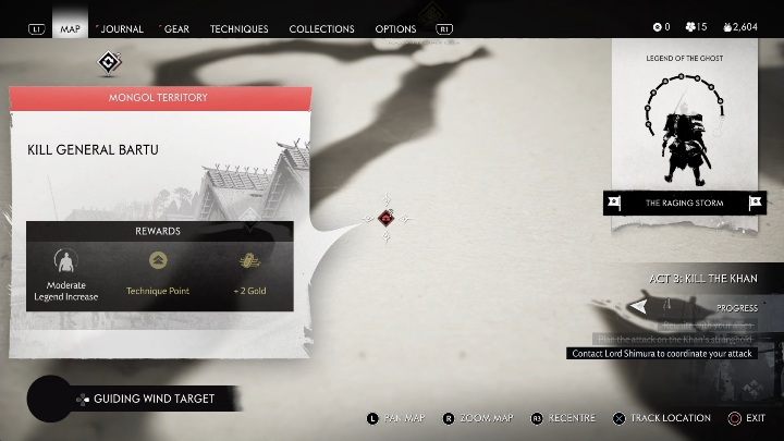 Location: Shinboki Inn - Ghost of Tsushima: Mongol Camps, Kamiagata Region secrets map - Kamiagata Region - Ghost of Tsushima Guide, Walkthrough