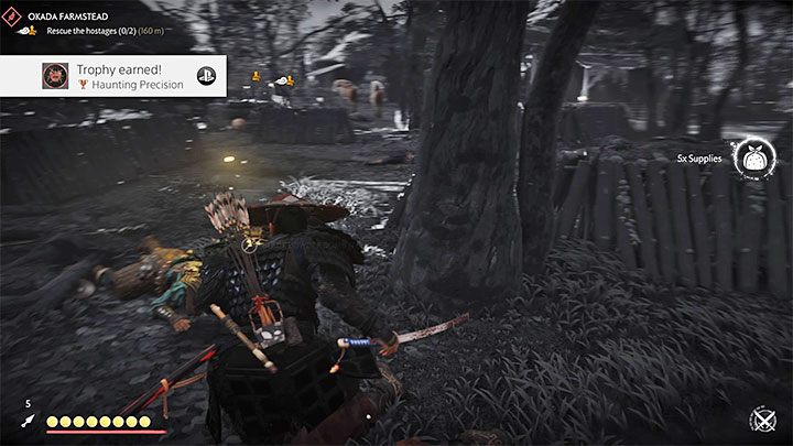 To activate the Ghost stance you have to press a combination of L3+R3 buttons - Ghost of Tsushima: All trophies, list - guide, tips - Trophy guide - Ghost of Tsushima Guide, Walkthrough