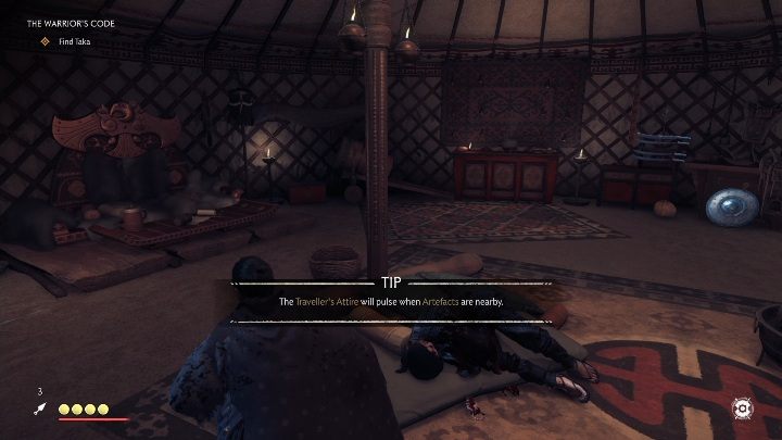 You can collect this item by entering the building - Ghost of Tsushima: Records - secrets, missables, video guide - Secrets and collectibles - Ghost of Tsushima Guide, Walkthrough
