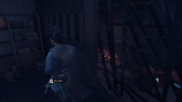 Youll find this item in the burned house - Ghost of Tsushima: Records - secrets, missables, video guide - Secrets and collectibles - Ghost of Tsushima Guide, Walkthrough