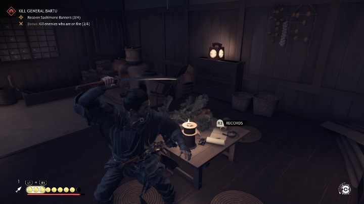 You will find this note on the table in one of the tents - Ghost of Tsushima: Records - secrets, missables, video guide - Secrets and collectibles - Ghost of Tsushima Guide, Walkthrough