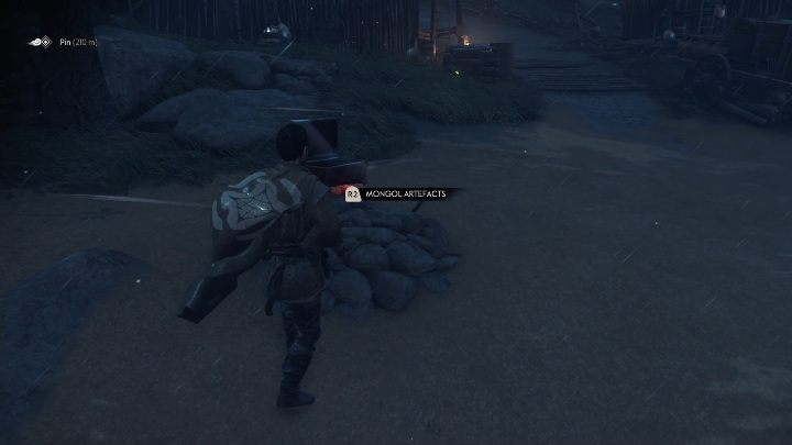 Youll find this Mongol artifact on the rocks in a primitive camp - Ghost of Tsushima: Mongol artifacts - secrets, missables, video guide - Secrets and collectibles - Ghost of Tsushima Guide, Walkthrough