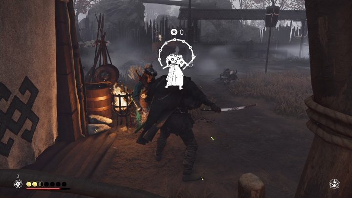 After defeating the Mongols, enter their settlement - Ghost of Tsushima: Mongol artifacts - secrets, missables, video guide - Secrets and collectibles - Ghost of Tsushima Guide, Walkthrough
