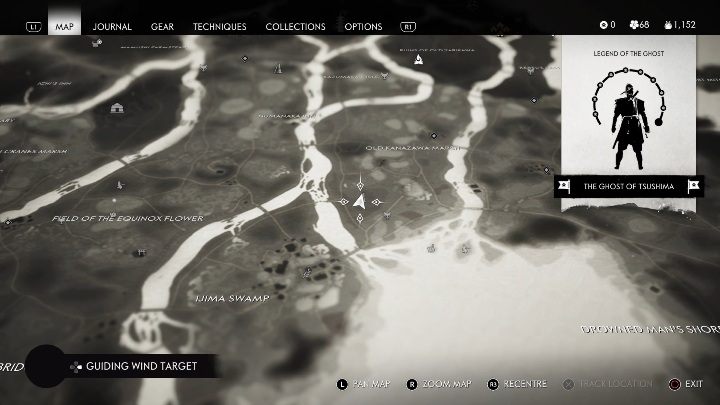 Location: Old Kanazawa Marsh - Ghost of Tsushima: Hidden altars - secrets, missables, video guide - Secrets and collectibles - Ghost of Tsushima Guide, Walkthrough