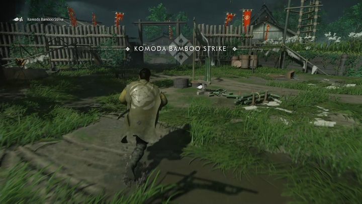 Youll find this bamboo strike right by the village - Ghost of Tsushima: Bamboo Strikes, Izuhara Region secrets map, video guide - Izuhara Region - Ghost of Tsushima Guide, Walkthrough