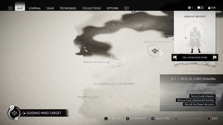 Location: Black Sand Inlet - Ghost of Tsushima: Haiku, Izuhara Region secrets map, video guide - Izuhara Region - Ghost of Tsushima Guide, Walkthrough