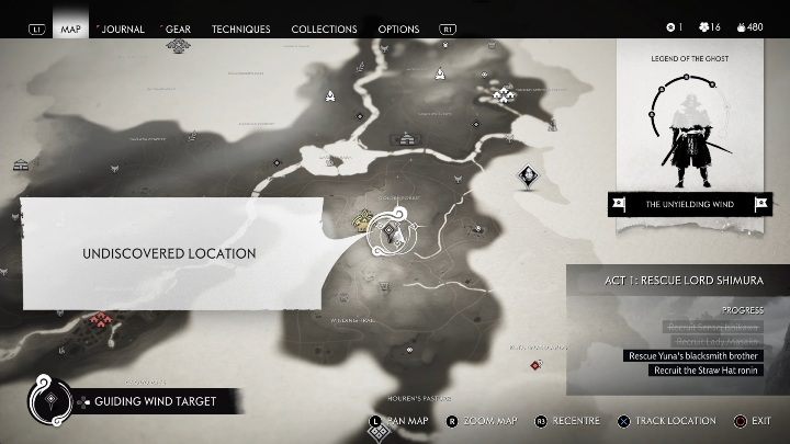 Location: Golden Forest - Ghost of Tsushima: Hot Springs, Izuhara Region secrets map, video guide - Izuhara Region - Ghost of Tsushima Guide, Walkthrough