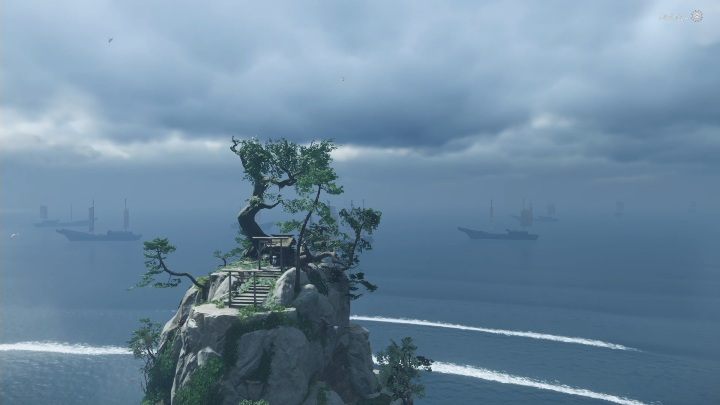 To reach this shrine you need to use the grapple hook - Ghost of Tsushima: Shinto Shrines, Izuhara Region secrets map, video guide - Izuhara Region - Ghost of Tsushima Guide, Walkthrough