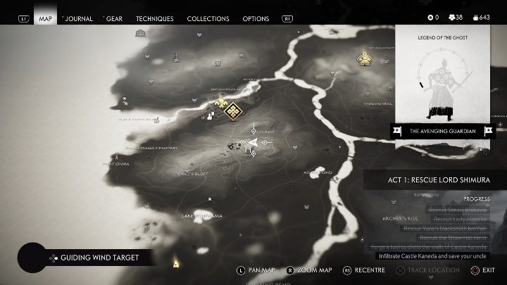 Location: Cloud Pass - Ghost of Tsushima: Shinto Shrines, Izuhara Region secrets map, video guide - Izuhara Region - Ghost of Tsushima Guide, Walkthrough