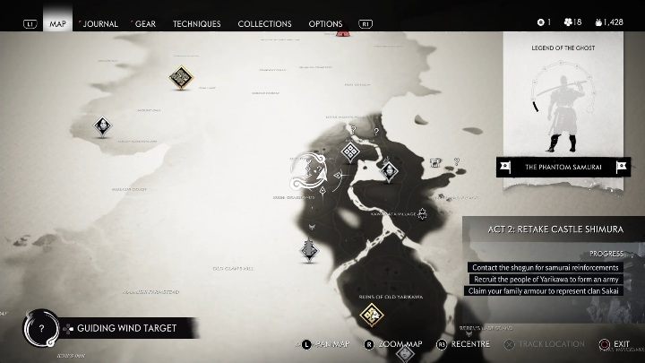 Location: Old Toyotama Hills - Ghost of Tsushima: Pillars of Honor, Toyotama Region secrets map, video guide - Toyotama Region - Ghost of Tsushima Guide, Walkthrough