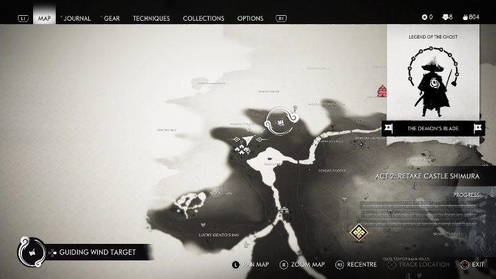 Location: Kaburaka Forest - Ghost of Tsushima: Haiku, Kamiagata Region secrets map, video guide - Kamiagata Region - Ghost of Tsushima Guide, Walkthrough
