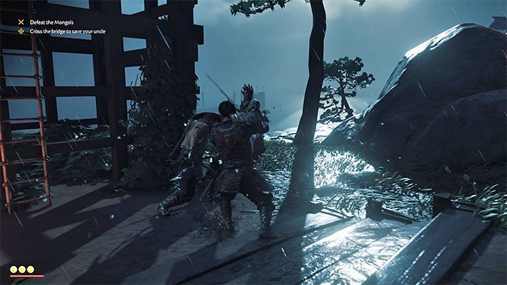 Get rid of the remaining Mongols and go to the next sections of the castle - Ghost of Tsushima: Prologue tale walkthrough, video guide - Main tales - Ghost of Tsushima Guide, Walkthrough