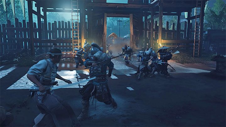 When the Mongol attack begins, make sure you have armor that is well suited for close combat - Ghost of Tsushima: The Ghost of Yarikawa walkthrough, video guide - Act 2 - Ghost of Tsushima Guide, Walkthrough
