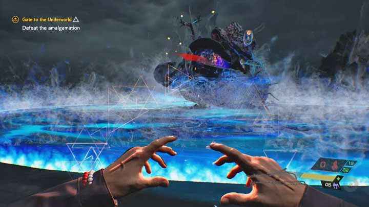 The final boss has various attacks on his disposal - Ghostwire Tokyo: Gate to the Underworld - walkthrough - Chapter 6: Ties - Ghostwire Tokyo Guide