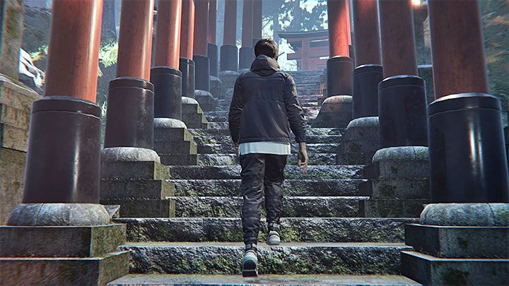After defeating the final boss there's one more quest ahead of you, but all you need to do to complete it is walking up the stairs - Ghostwire Tokyo: Gate to the Underworld - walkthrough - Chapter 6: Ties - Ghostwire Tokyo Guide