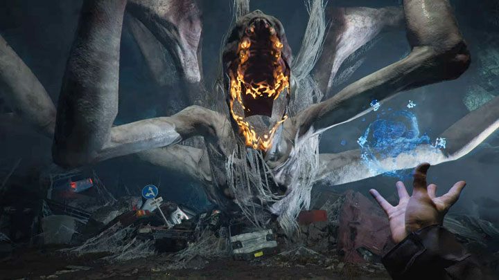 You can find Ether in the arena, but your energy should also be replenished once you've removed the boss's first core - Ghostwire Tokyo: Family - walkthrough - Chapter 5: Cutoff - Ghostwire Tokyo Guide