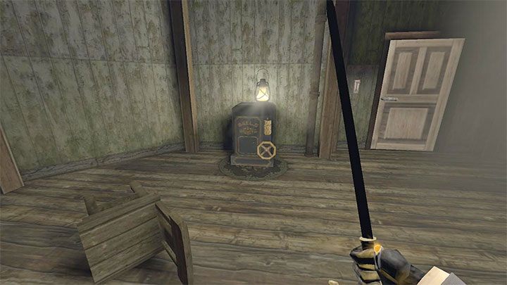 Another option involves getting to the office on the upper floor - Gloomwood: Croups Fishery - walkthrough - Walkthrough - Gloomwood Guide, Walkthrough