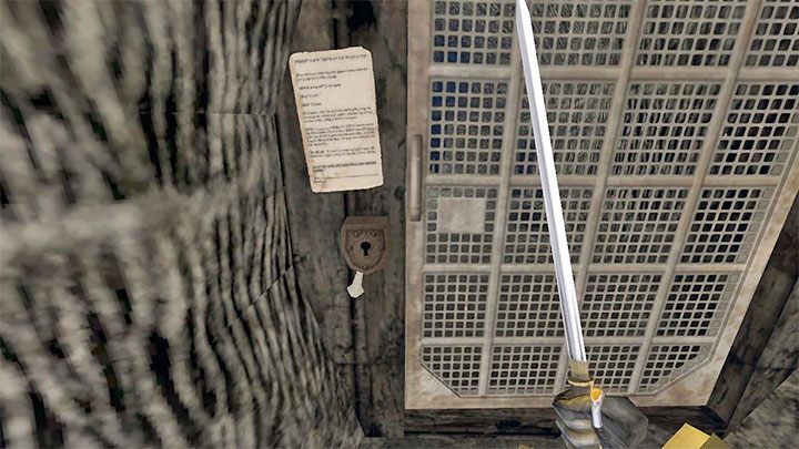 Return to the locked door in the upper level of the caves with the key - Gloomwood: Coast Caves - walkthrough - Walkthrough - Gloomwood Guide, Walkthrough