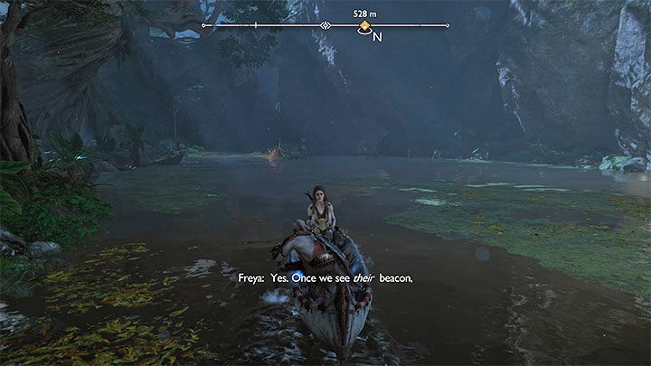 The new destination will appear in northern Vanaheim - God of War Ragnarok: Creatures of Prophecy - walkthrough - Walkthrough - God of War Ragnarok Guide