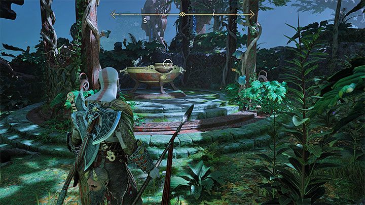 Reach the place where you lifted the stone block (new passage) - God of War Ragnarok: Creatures of Prophecy - walkthrough - Walkthrough - God of War Ragnarok Guide