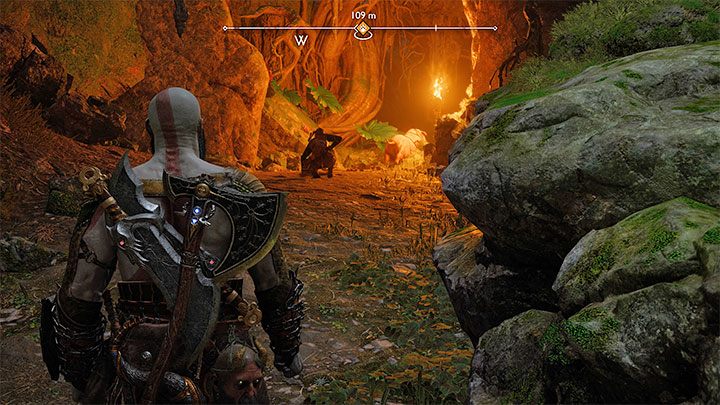 Again, choose the western exit from the camp - God of War Ragnarok: Creatures of Prophecy - walkthrough - Walkthrough - God of War Ragnarok Guide