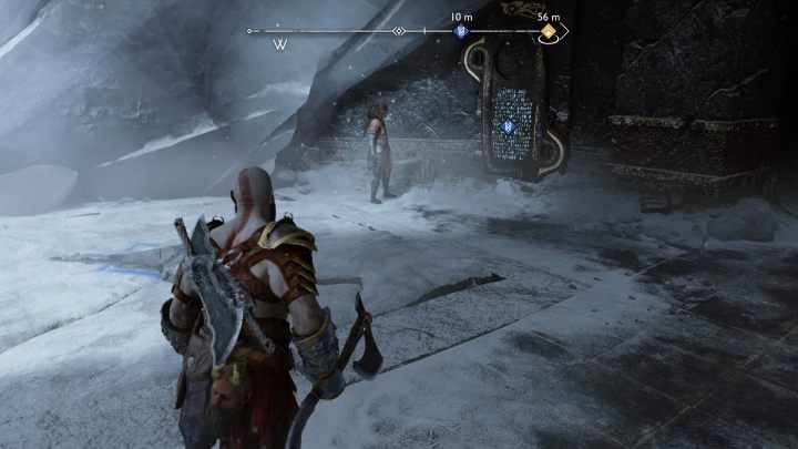 After getting both parts of the key and opening the treasury, there is a Lore marker in the chamber where you face the main boss - God of War Ragnarok: The Lost Treasury, Midgard - secrets, collectibles - Midgard - God of War Ragnarok Guide