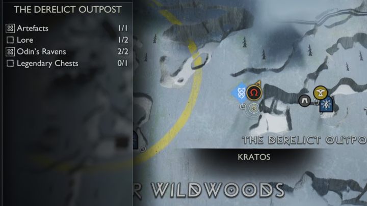 5 - God of War Ragnarok: The Derelict Outpost, Midgard - secrets, collectibles - Midgard - God of War Ragnarok Guide