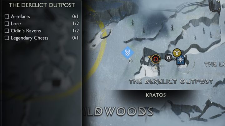 8 - God of War Ragnarok: The Derelict Outpost, Midgard - secrets, collectibles - Midgard - God of War Ragnarok Guide