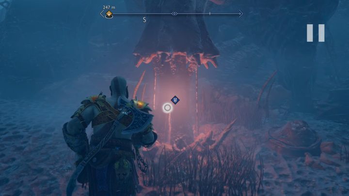 Once on the surface, find the last connections and follow the directions on the screen - God of War Ragnarok: Song of the Sands - walkthrough - Favors - Alfheim - God of War Ragnarok Guide