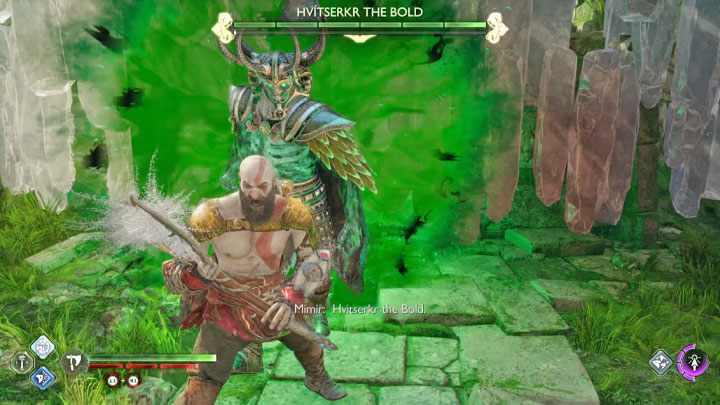 All Berserkers are fought in small enclosed arenas - God of War Ragnarok: How to defeat the berserk Hvitserkr the Bold? - Berserkers - God of War Ragnarok Guide